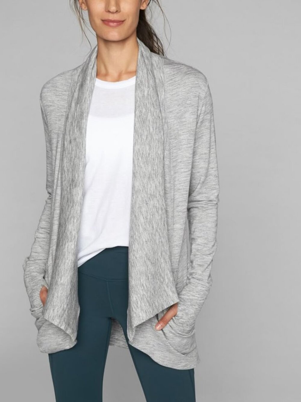 Athleta Pranayama wrap cardigan